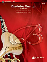 Dia de Los Muertos Concert Band sheet music cover Thumbnail